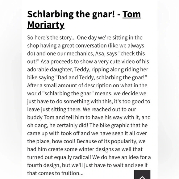 Schlarbing The Gnar! Green GraphicT-Shirt Medium Ski & Bike Local Artist Collab - Picture 7 of 7